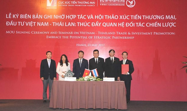 Xúc tiến thương mại, đầu tư Việt Nam - Thái Lan: Thúc đẩy quan hệ đối tác chiến lược giữa 2 nước (08/6/2017)